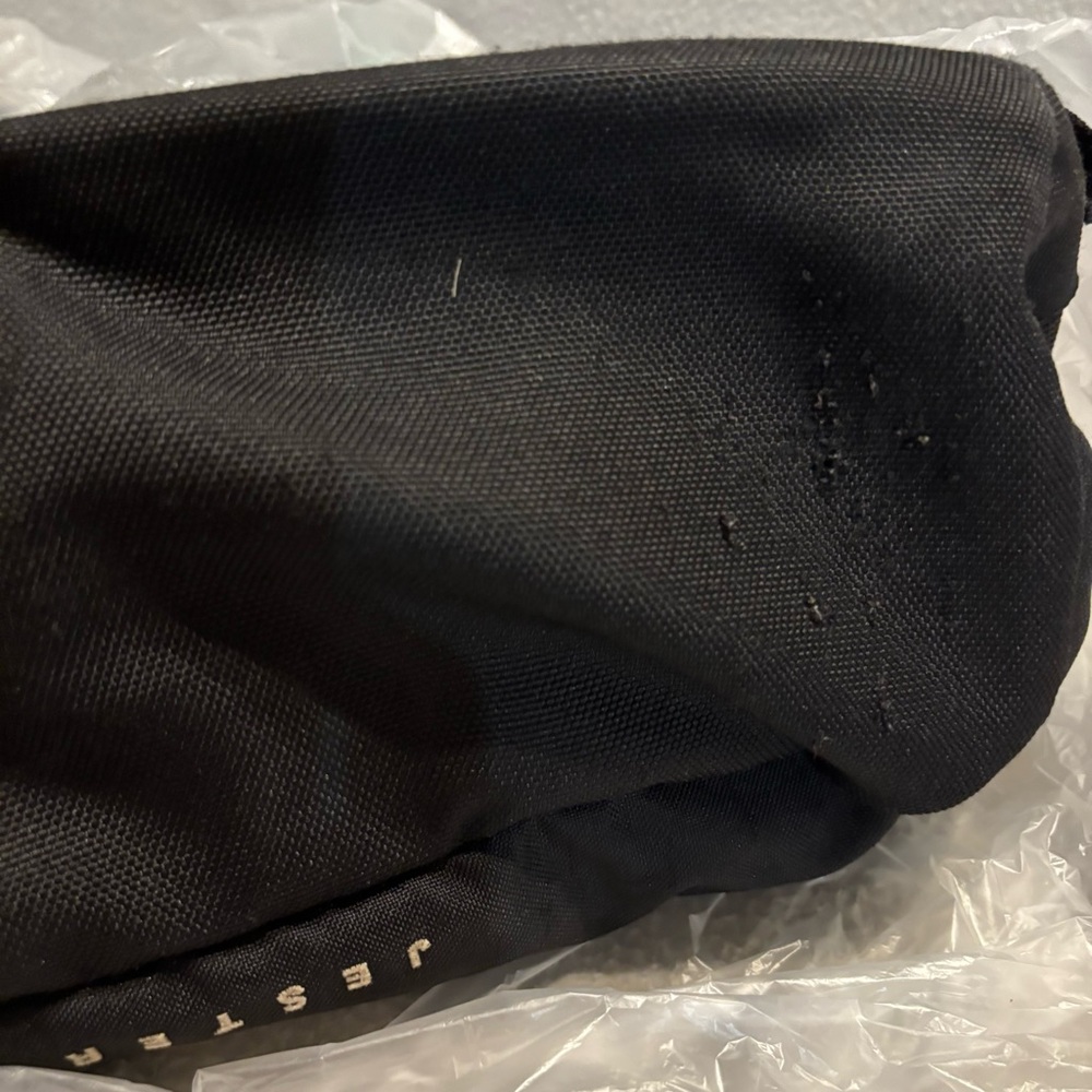 The North Face Black Jester Backpack with Teal Trim - Picture 12 of 12